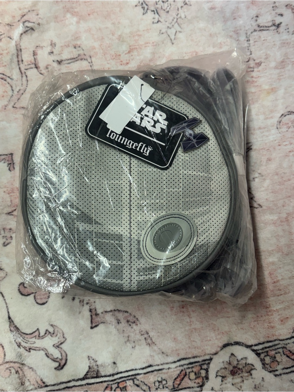 Loungefly Star Wars Death Star Crossbody Bag - Silver
